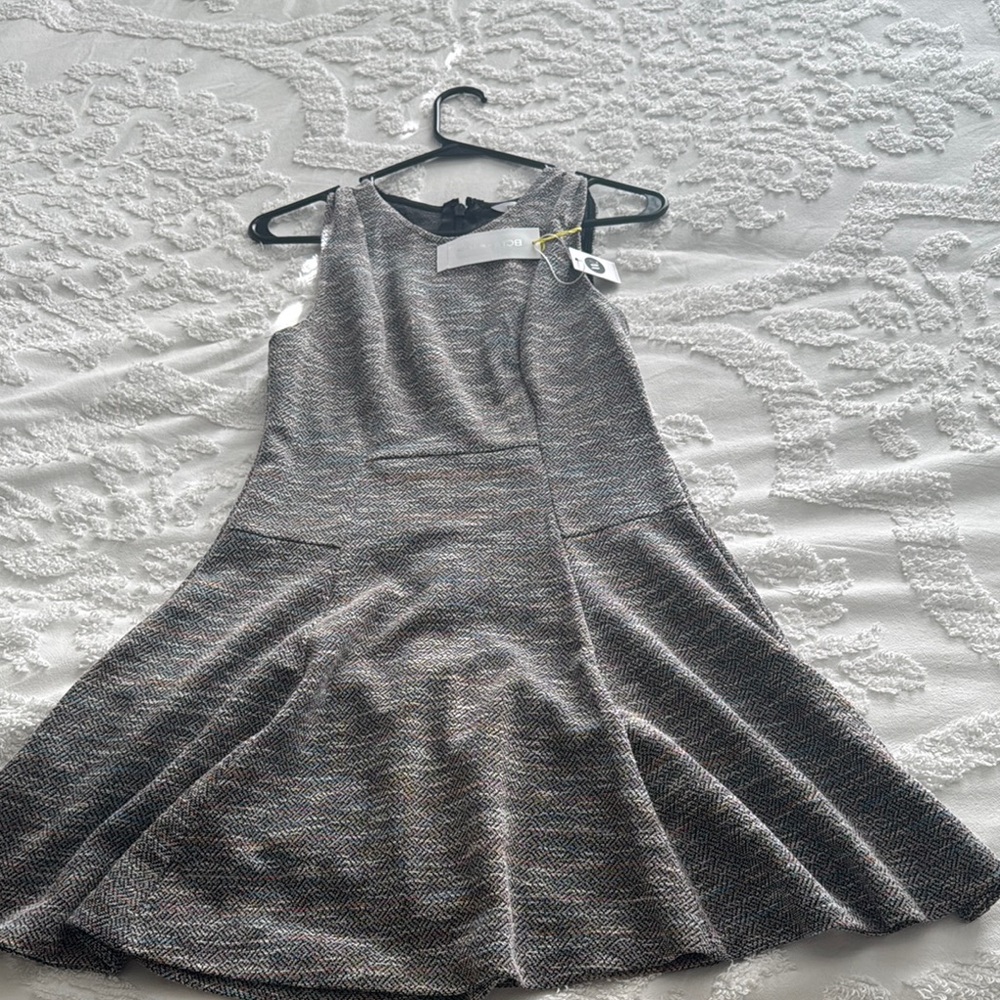 BCBGeneration Gray Formal Dress